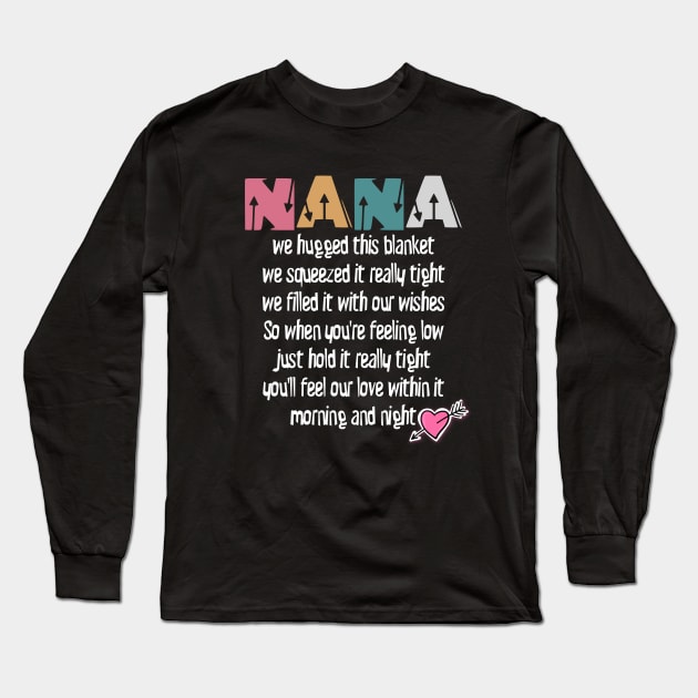 nana 2020 grandmother-grandma gift Long Sleeve T-Shirt by DODG99